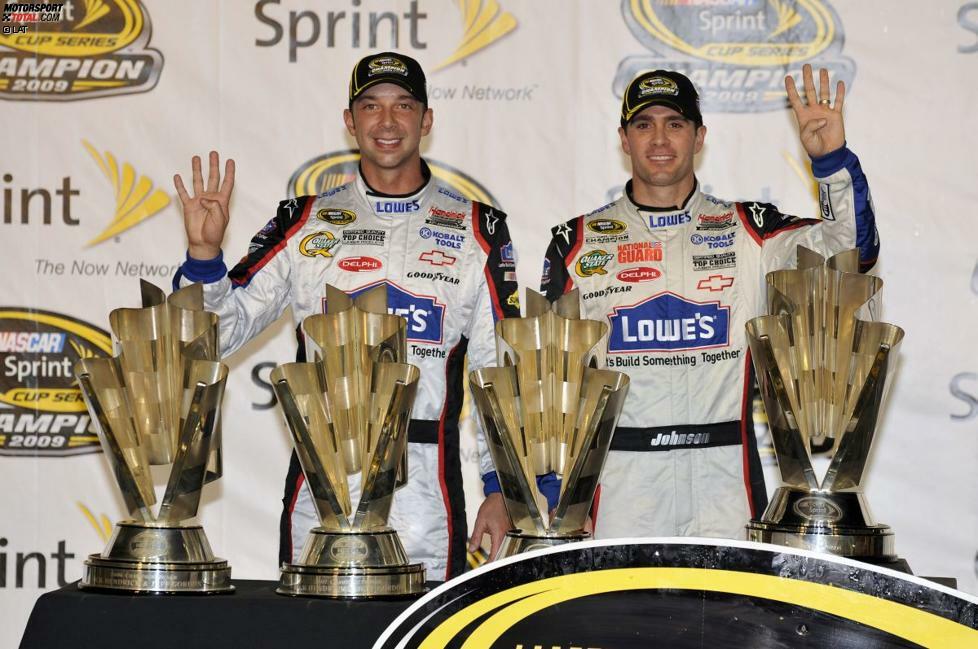 Im Chase 2009 gewinnt Jimmie Johnson vier Rennen (Dover, Fontana, Charlotte, Phoenix) und stellt damit seinen vierten Titel sicher.