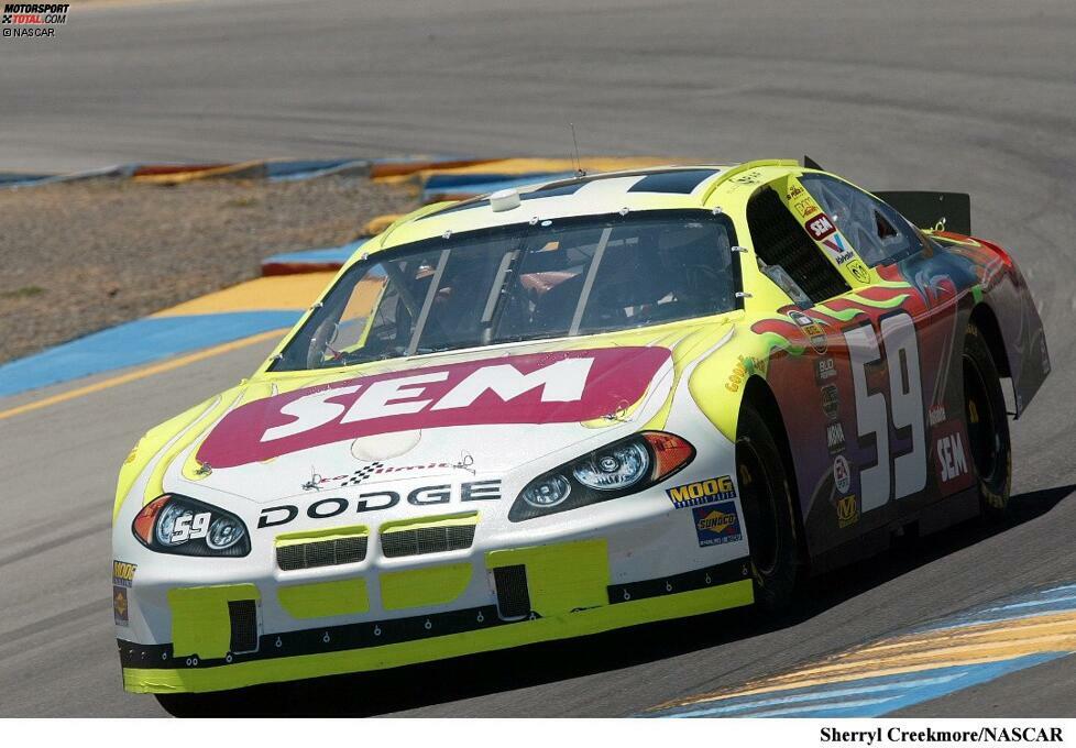 Juni 2004: Klaus Graf qualifiziert seinen BAM-Dodge mit der Startnummer 59 in Sonoma