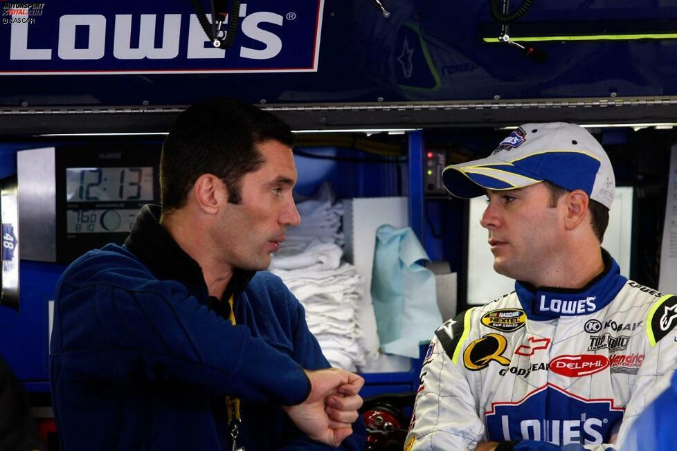 Seit 2005 versucht Max Papis einen NASCAR-Einsteig, zunächst als Testfahrer für die Rundstrecken-Autos von Jimmie Johnson (Hendrick-Chevrolet)