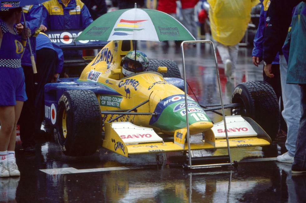 Benetton war 1991 das erste Team, das nachzog, unter der technischen Regie von John Barnard und Mike Coughlan. Am Steuer des B191 unter anderem ein gewisser Michael Schumacher.