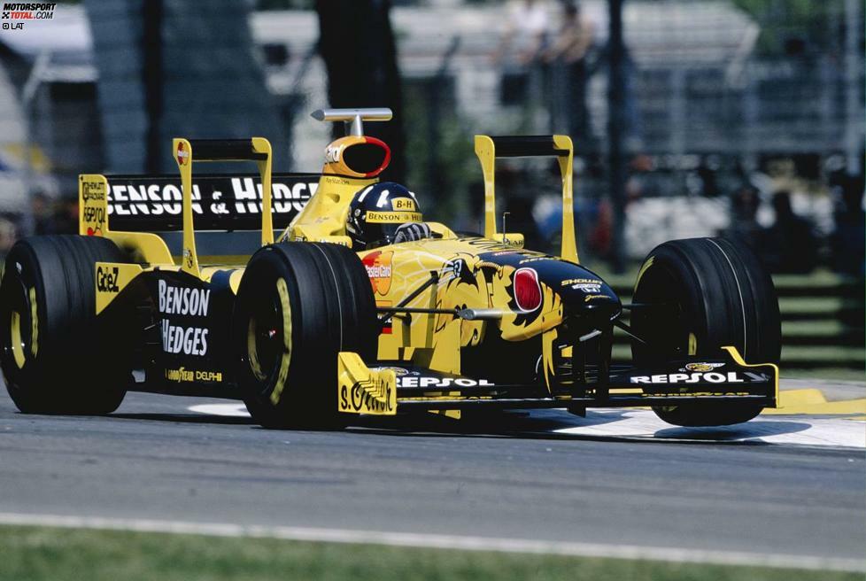 Und zwar keine einmalige: 1998 wurde die Kobra durch eine Hornisse abgelöst. Damon Hill und Ralf Schumacher feierten beim Regen-Grand-Prix von Belgien sogar einen überraschenden Doppelsieg mit dem gelben Flitzer.