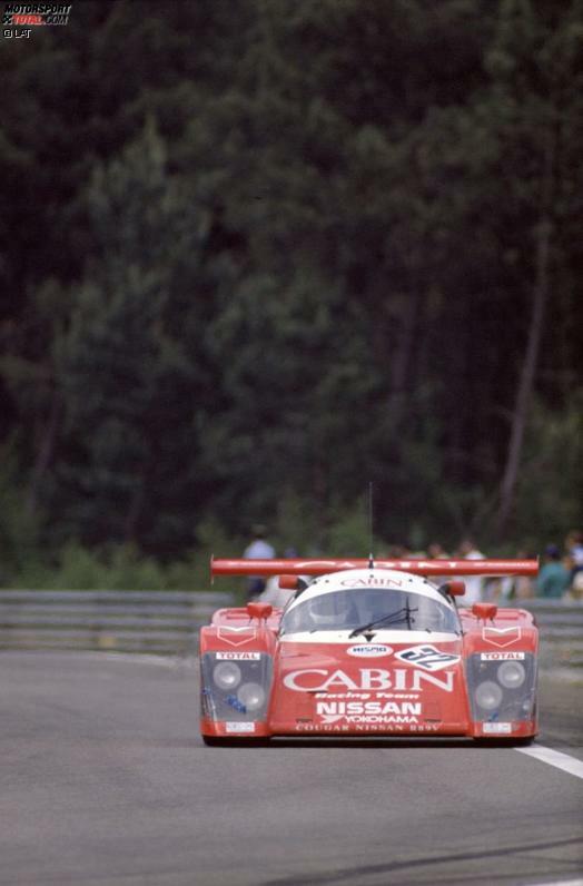Die Serie der Nissan-Ausfälle setzte sich auch 1989 fort. Keines der vier Fahrzeuge erreichte das Ziel in Le Mans. Dabei hatten sich die Japaner starke Fahrer aus Europa zur Hilfe geholt.