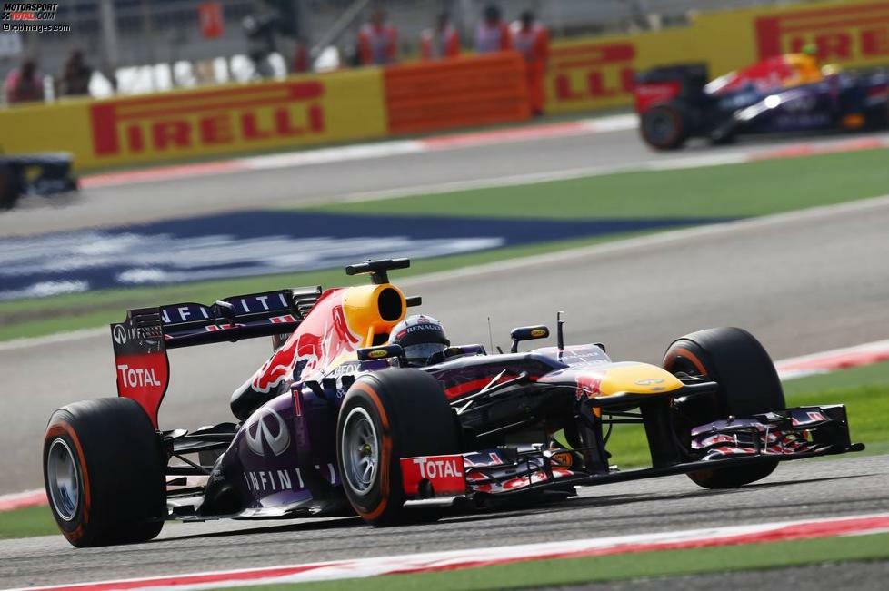 Die schnellste Rennrunde beim Großen Preis von Bahrain 2013 fuhr Red Bull-Pilot Sebastian Vettel mit 1:36.961 Minuten. Tags zuvor hatte sich Nico Rosberg im Qualifying mit 1:32.330 Minuten die Pole Position gesichert.
