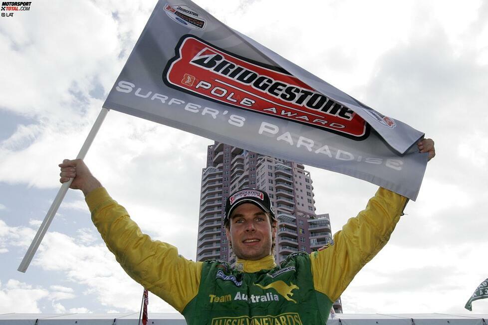 Dazu die erste IndyCar-Pole im heimischen Surfers Paradise...