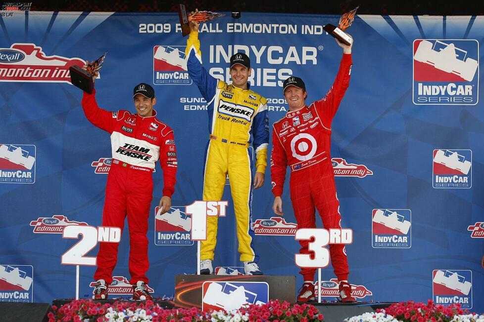 Im Juli 2009 gewinnt Power in Edmonton sein erstes Penske-Rennen. Kurze Zeit später bricht er sich bei einem Unfall in Sonoma mehrere Brustwirbel. Roger Penske hält dem schnellen Australier aber die Stange und gibt ihm am Krankenbett einen Vollzeitvertrag für 2010.