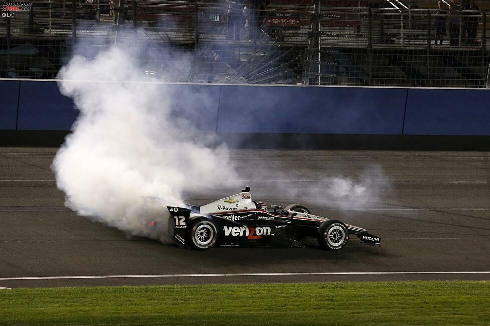 2013 hat Power keine Aktien im Titelgeschäft. Er bleibt bis Sonoma (im August) sieglos. Der ganz große Turnaround kommt dann zu Saisonabschluss in Fontana mit einem ganz wichtigen Oval-Sieg. Der Durchbruch.