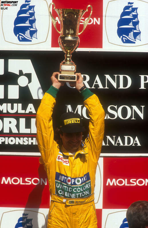 Sennas Landsmann Piquet macht sich 1991 zum damals erfolgreichsten Fahrer in Montreal. Der Brasilianer ist der erste Formel-1-Pilot, der dreimal in Kanada gewinnen kann. Gleichzeitig ist es der letzte Grand-Prix-Sieg in der Karriere des dreimaligen Weltmeisters. Sein Sieg kommt allerdings auf äußerste kuriose Art und Weise zu Stande...