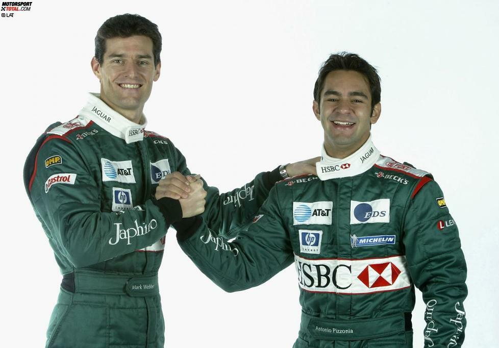 2003: Auf eine große Präsentation wird in dieser Saison verzichtet, einzig ein paar Studioaufnahmen des neuen Autos und den neuen Fahrern Mark Webber und Antonio Pizzonia werden verschickt. Doch von dem Brasilianer hat man schnell die Nase voll und ersetzt ihn durch Justin Wilson.