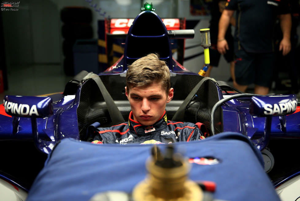 17 Jahr, blondes Haar: Max Verstappen (Toro Rosso) ist mit 17 Jahren und drei Tagen der jüngste Fahrer, der an einem Formel-1-Rennwochenende zum Einsatz kommt. Bisheriger Rekordhalter: Sebastian Vettel, in Istanbul 2006 mit 19 Jahren, zwei Monaten und 22 Tagen auf Anhieb Trainingsschnellster. Vater Jos Verstappen, Ex-Teamkollege von Michael Schumacher bei Benetton, strahlt: 