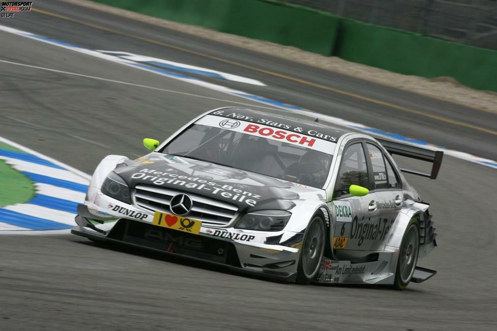 Dieser Mercedes ist aber sein letzter Dienstwagen in der DTM. Nach der Saison 2008 ist Schluss: Bernd Schneider beendet seine DTM-Karriere.