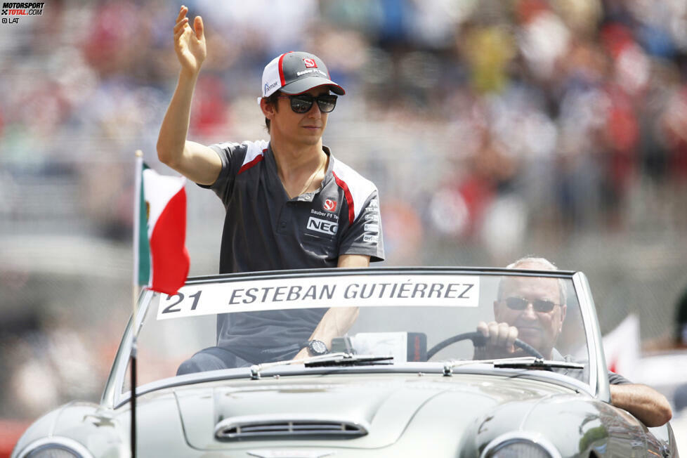 Esteban Gutierrez (Sauber): 