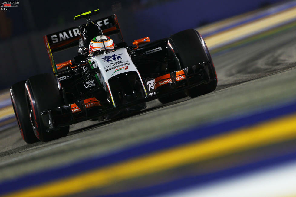 Sergio Perez, dessen Force India das Malheur mit dem Frontflügel dank eines Reparaturstopps überlebt hat, pflügt mit frischen Reifen durch das Feld und fällt durch tolle und faire Manöver auf. Am Ende landet der Mexikaner auf Rang sieben.