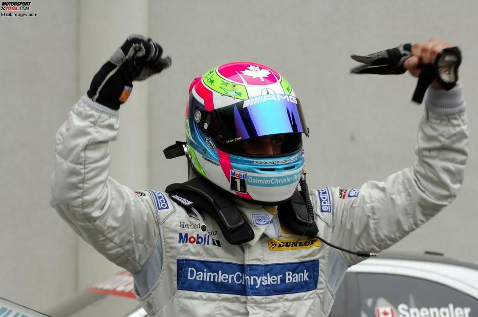 24. Juni 2007, Norisring (Deutschland): Wieder ist die DTM zu Gast in Nürnberg, wieder jubelt Bruno Spengler. Er gewinnt erneut am Norisring, doch dieses Mal bleibt es sein einziger Saisonsieg.