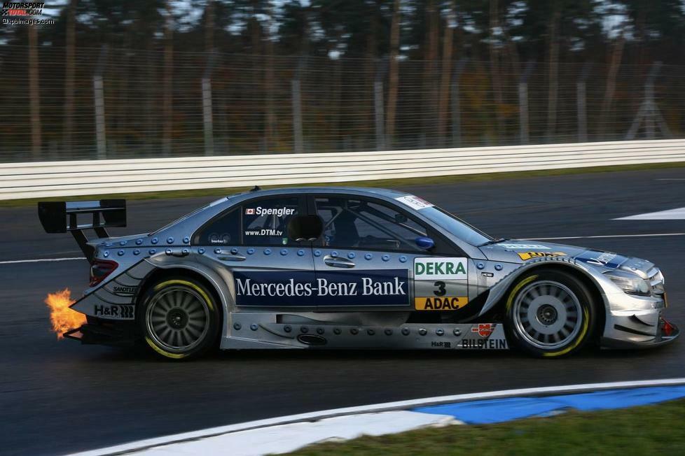 13. April 2008, Hockenheim (Deutschland): Bruno Spengler geht als einer der Favoriten in seine vierte DTM-Saison. Doch er bleibt sieglos und in der Gesamtwertung ohne Chance auf den Titel. Mit 