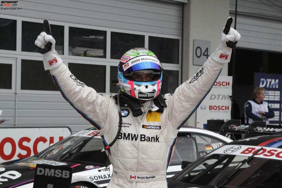 2. Juni 2013, Spielberg (Österreich): Bruno Spengler führt einen BMW-Dreifach-Erfolg an. Es ist sein einziger Saisonsieg.
