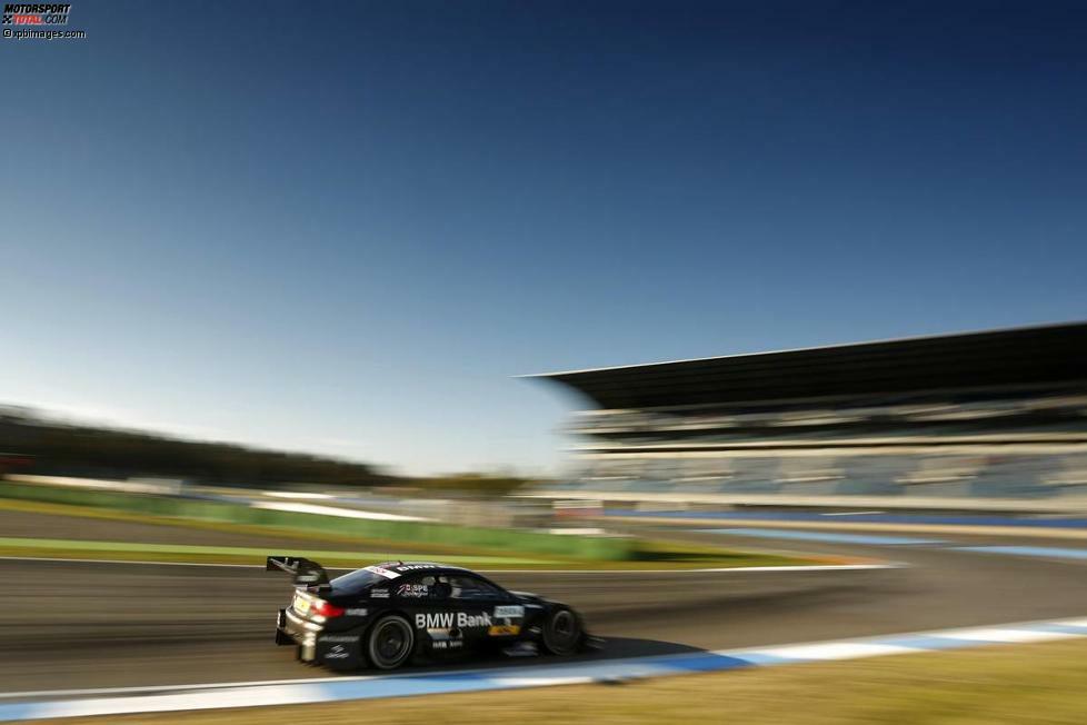 20. Oktober 2013, Hockenheim (Deutschland): Bruno Spengler verpasst die Titelverteidigung in der DTM, beschließt das Jahr auf Platz drei der Gesamtwertung.