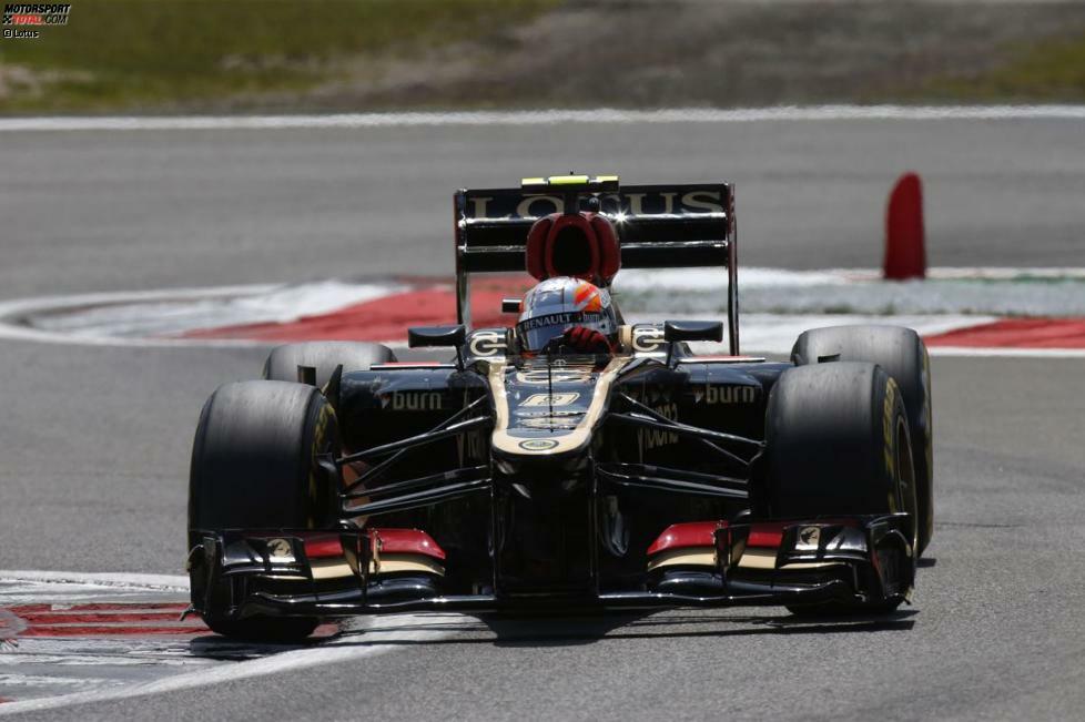 8 - Auch Romain Grosjean (Foto: 2013) geht mit derselben Nummer an den Start wie im Vorjahr. In der Vergangenheit war die 8 vor allem auf McLaren-Boliden erfolgreich: 1984 führte sie Niki Lauda, 1998 Mika Häkkinen zu Weltmeitersehren. Ayrton Senna bestritt 1993 mit dieser Nummer seine letzte komplette Saison und wurde Vize-Weltmeister.