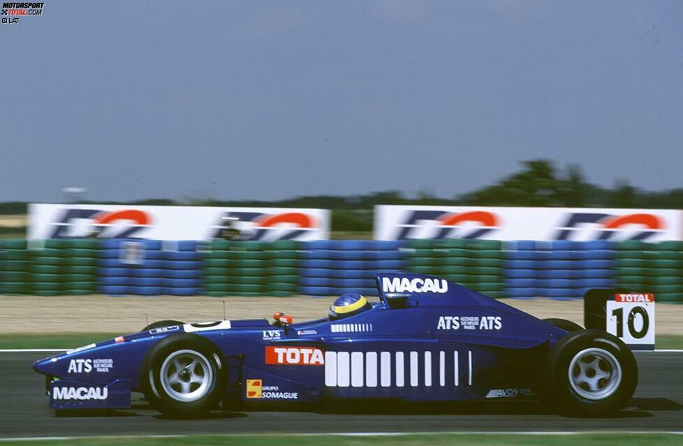 2000: Erste Schritte in der damaligen F3000 im Junior-Team von Alain Prost. 