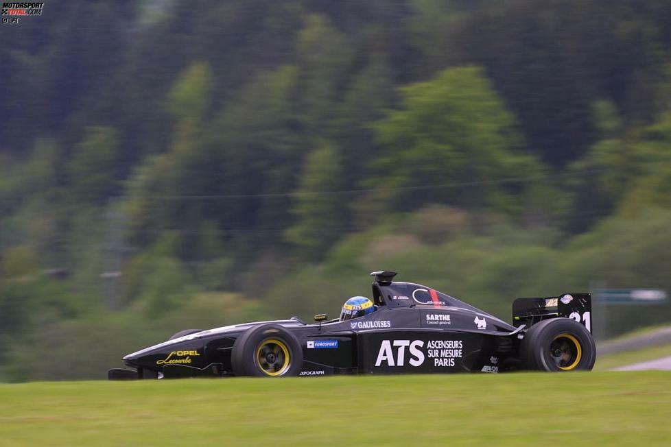 2001 wechselt Bourdais in das DAMS-Team und gewinnt in Silverstone. 