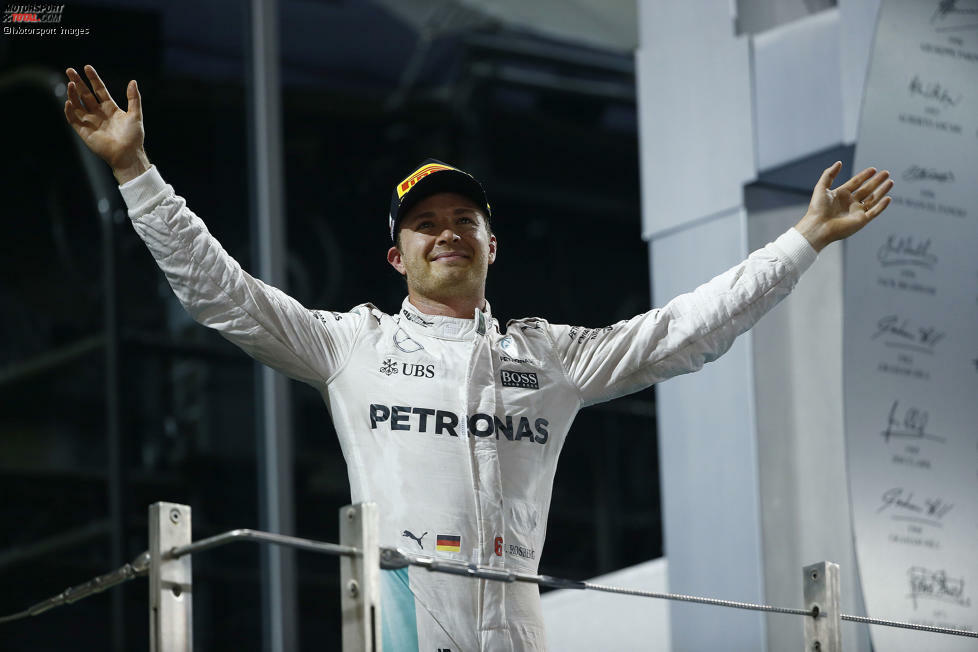 Nico Rosberg (Weltmeister 2016) - 206 Rennen, 23 Siege zwischen 2006 und 2016