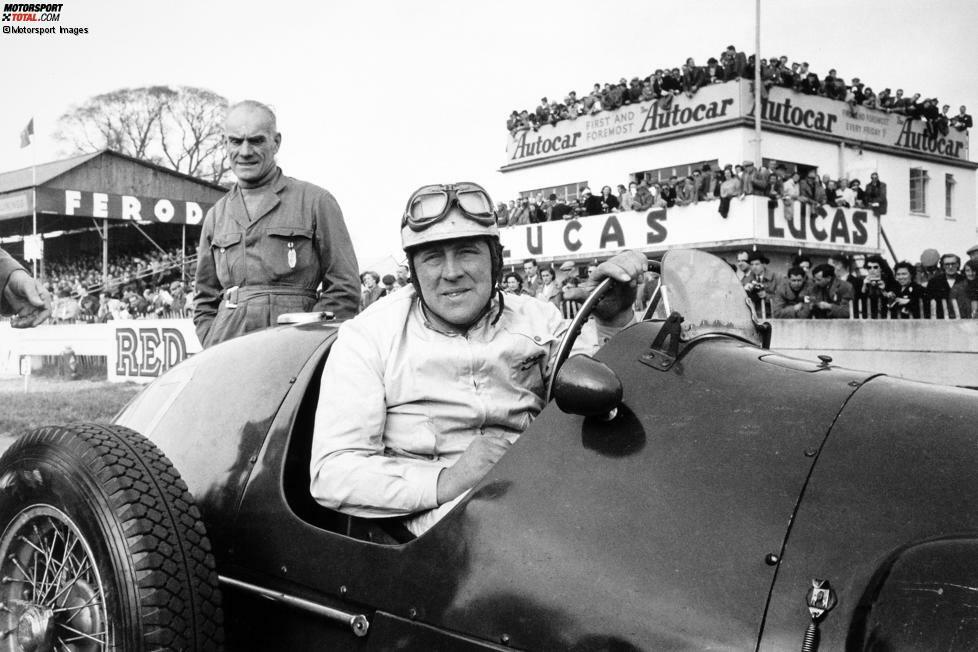 Reg Parnell - 8 Rennen zwischen 1950 und 1954