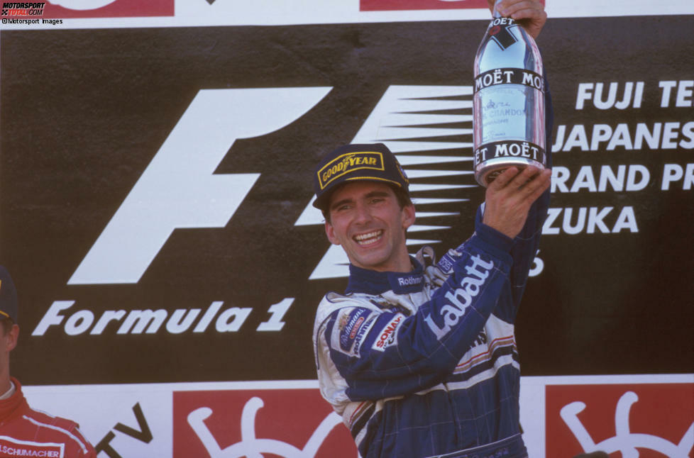 Damon Hill (Weltmeister 1996) - 122 Rennen, 22 Siege zwischen 1992 und 1999