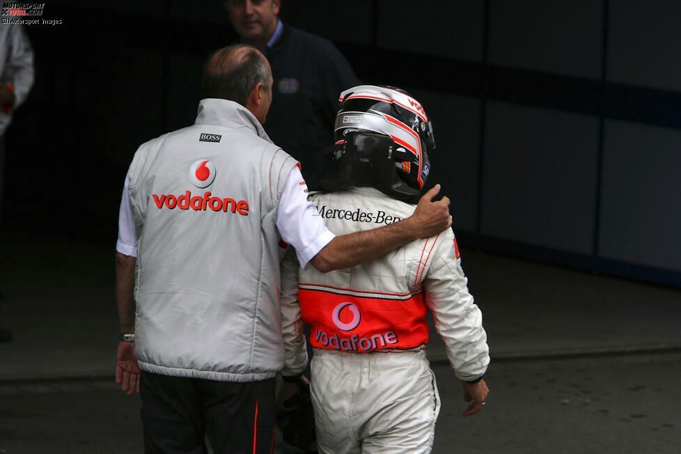 22. Mai 2014: McLaren-Boss Ron Dennis flirtet erstmals öffentlich mit Alonso, der das britische Team Ende 2007 im Streit verlassen hat. 