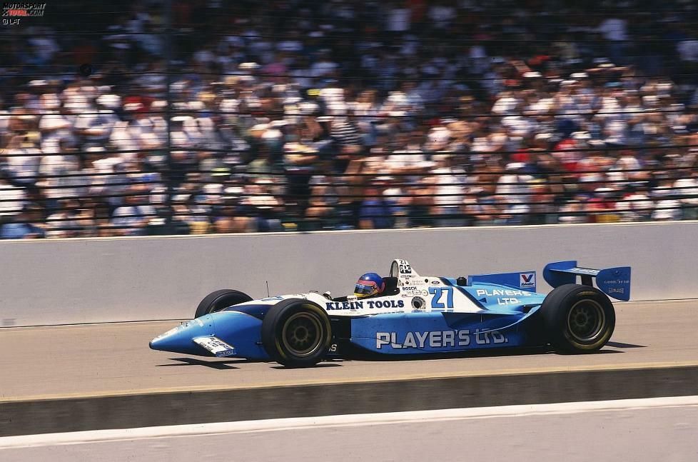 Dann der Durchbruch: Nach Rang zwei 1994 gewinnt der 24-jährige Villeneuve im Mai 1995 das Indy 500.