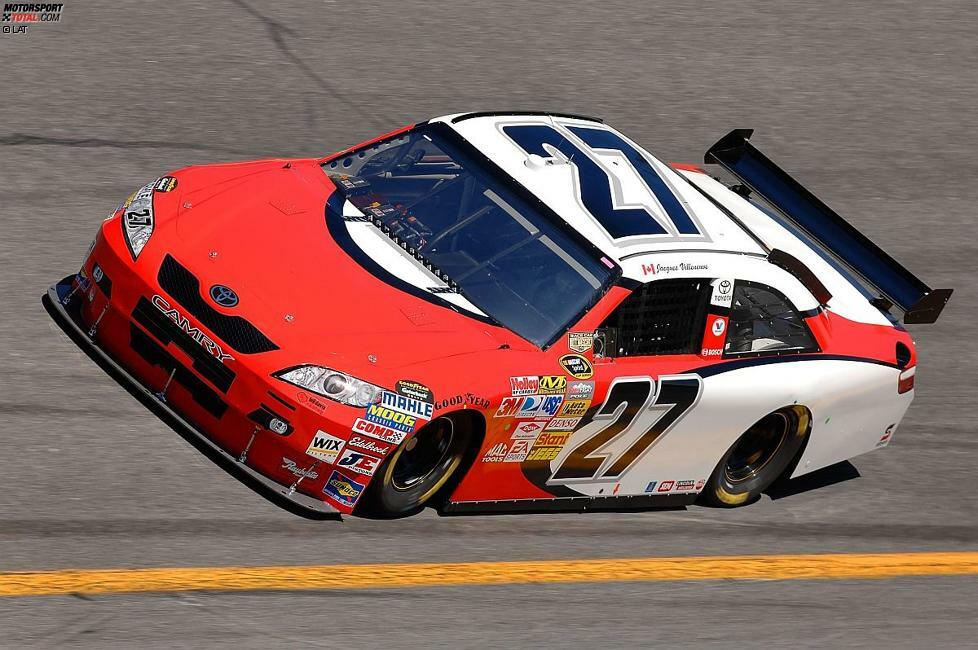 Februar 2008: Villeneuve versucht ohne jeden Sponsor eine Qualifikation für das Daytona 500. Er scheitert. Das war das frühe Ende seiner Sprint-Cup-Ambitionen.