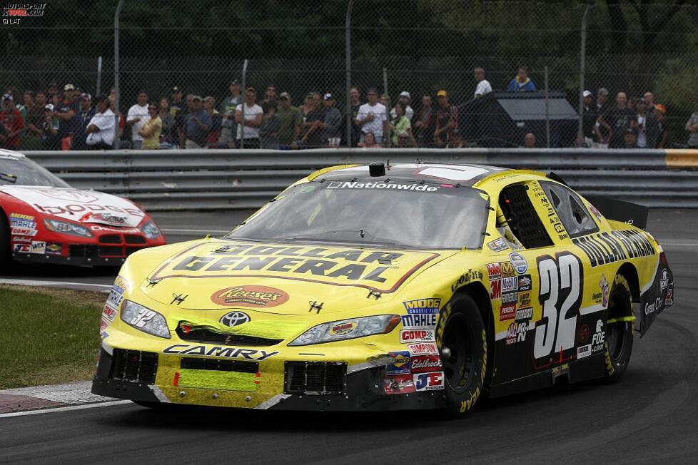 Im Nationwide-Rennen von Montreal wird Villeneuve guter Vierter.