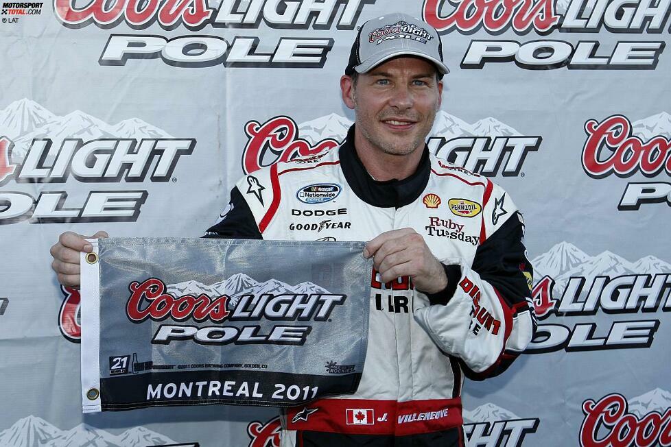 Dann folgt das Heimrennen von Montreal 2011 und eine umjubelte Nationwide-Pole.