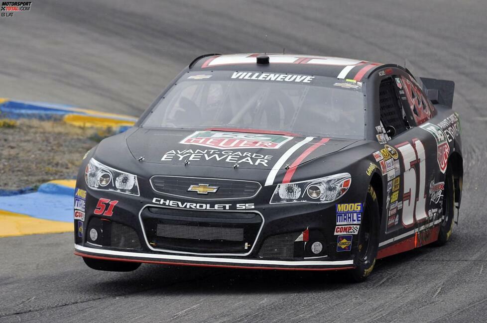 2013 folgt in Somoma ein weiterer Sprint-Cup-Einsatz, der mit einem Motorschaden an seinem Phoenix-Chevrolet allerdings früh endet.