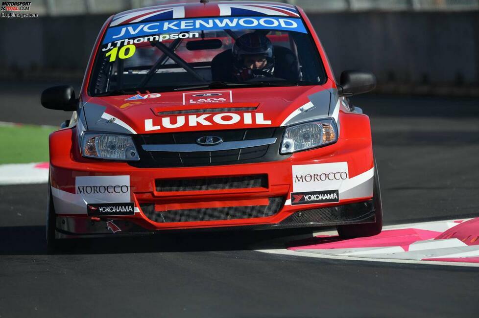 Mit diesem Fahrzeug ging Lada 2013 in die erste komplette WTCC-Saison seit 2009.