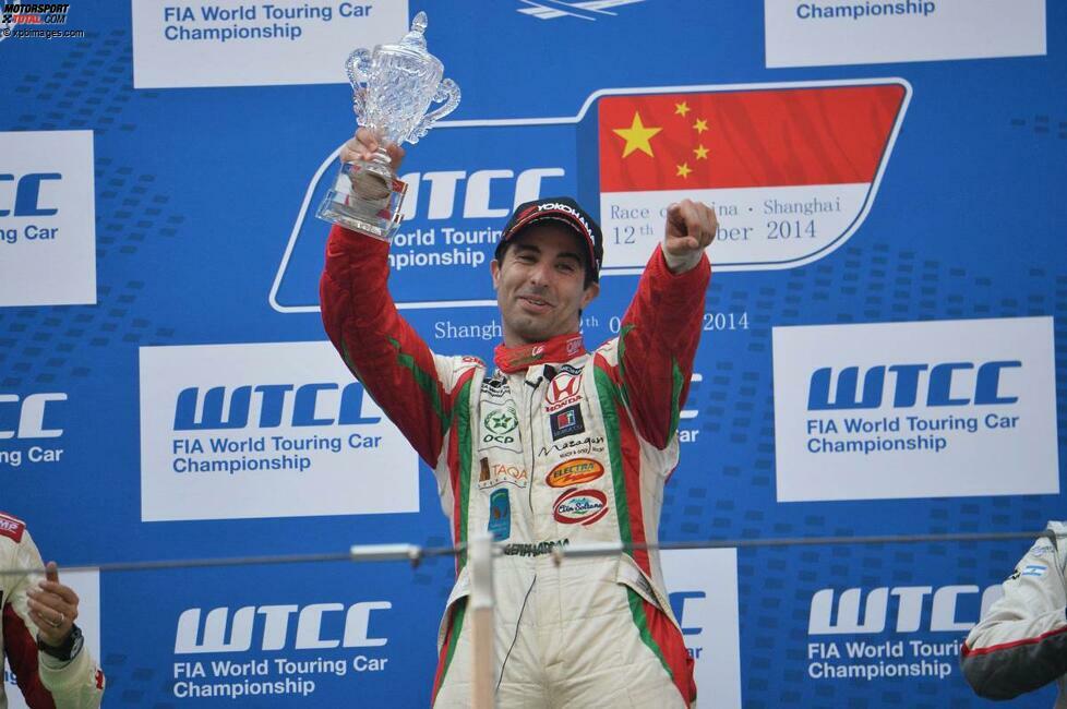 Schanghai (China), 12. Oktober 2014: Mehdi Bennani (Proteam-Honda)
