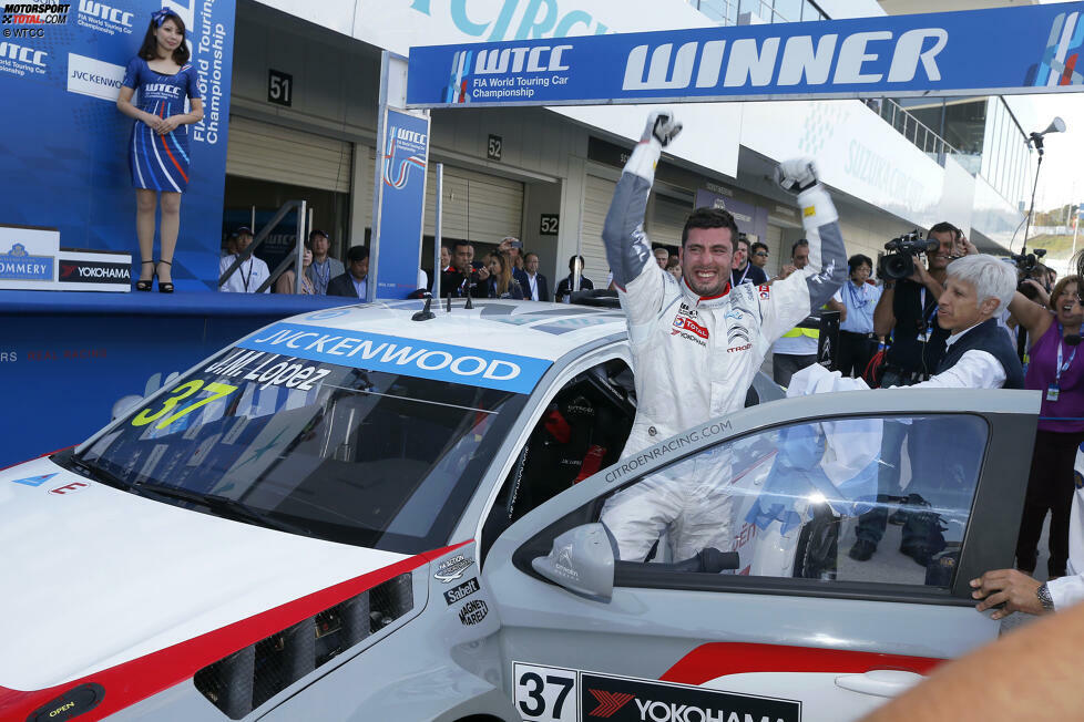 Suzuka (Japan), 26. Oktober 2014: Jose-Maria Lopez (Citroen)