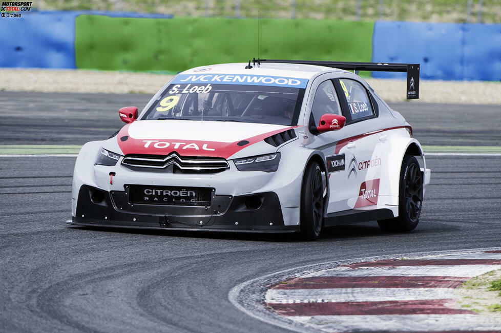 Die endgültige Farbgebung präsentierte Citroen erst beim finalen Testlauf in Magny-Cours. Viel Weiß, ein bisschen Grau und ein Tupfer Rot - das sind die Farben von Citroen im WTCC-Debütjahr.