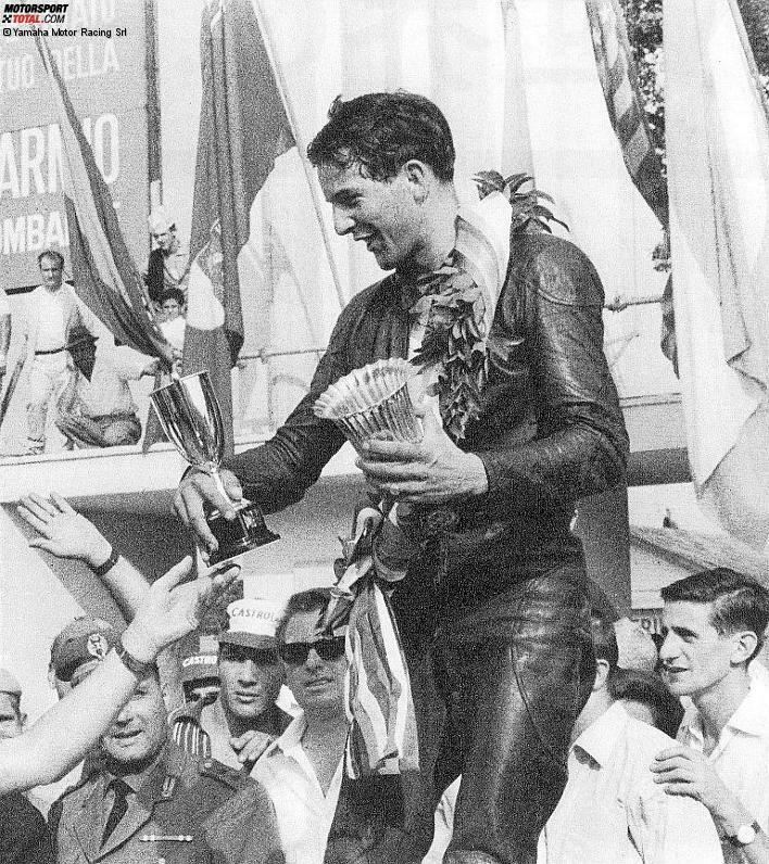 Phil Read bei seinem WM-Titel 1964