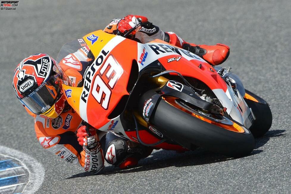 Beim abschließenden Vorsaison-Test in Jerez sammelte der Honda-Werkspilot weitere Erfahrungen und fuhr solide Rundenzeiten.