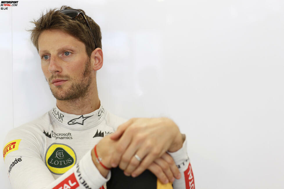 Romain Grosjean (28, Frankreich) // Lotus