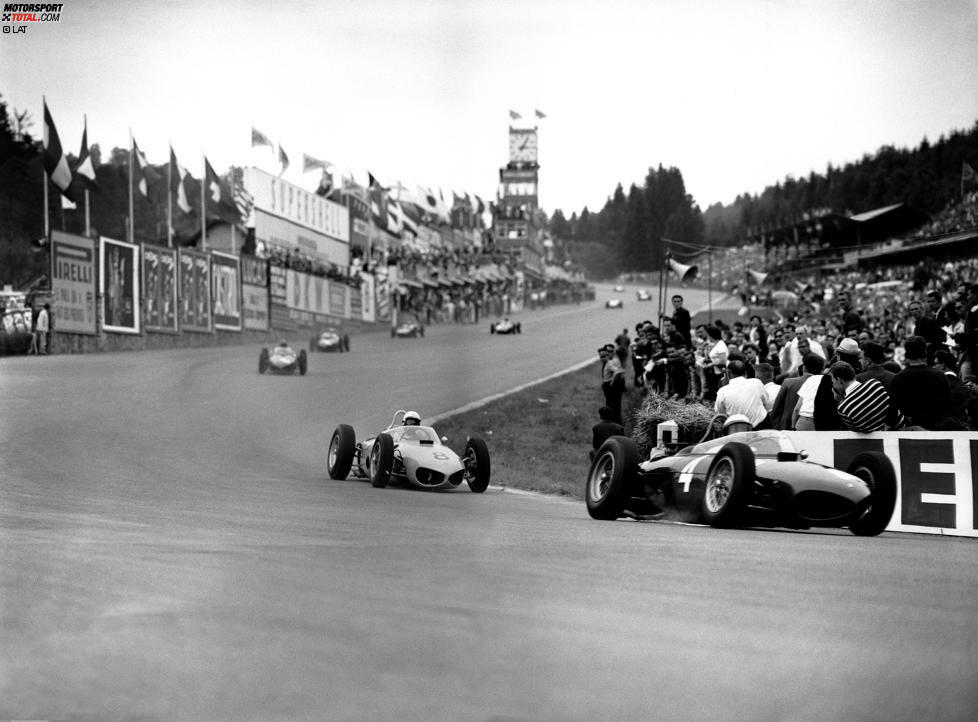 4. Phil Hill war 1961 der bislang einzige US-Amerikaner, der mit Ferrari Weltmeister wurde. Sein Rivale Wolfgang Graf Berghe von Trips verunglückte beim vorletzten Rennen der Saison, wodurch sich Hill um ein Pünktchen durchsetzte.