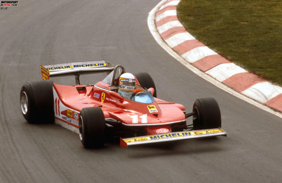7. Jody Scheckter: Der Südafrikaner setzte sich 1979 gegen seinen Teamkollegen Gilles Villeneuve durch und ist heute Biobauer. Die Titelverteidigung wurde 1980 zur Blamage: Wegen des miserablen Autos holte er nur zwei WM-Punkte.