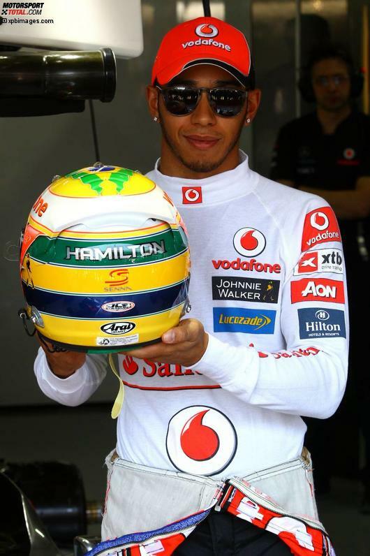 A wie Ayrton Senna: Hamiltons Held. 