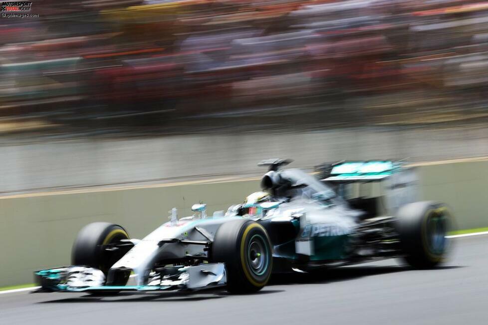 Q wie Qualifying: Hamiltons große Stärke. Kaum ein Fahrer ist im entscheidenen Moment über eine Runde schneller als er.