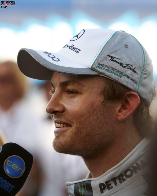 F wie Finnisch: Spricht Rosberg trotz seiner Wurzeln nicht. Dafür aber fließend englisch, französisch und italienisch.