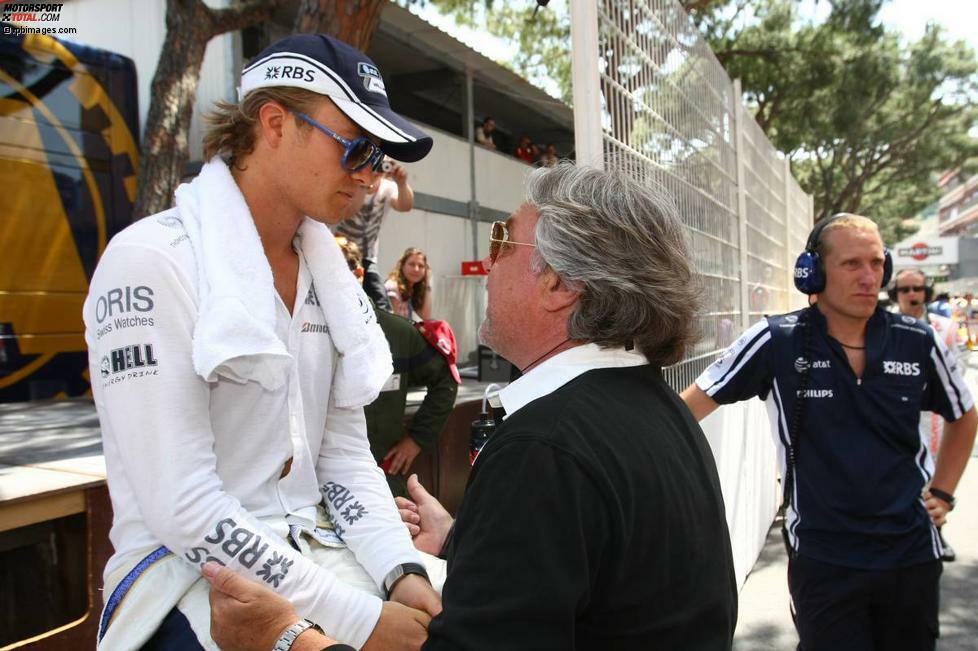 K wie Keke: Vater Keke Rosberg holte 1982 den ersten Fahrertitel in die Familie, hält sich aber weitestgehend aus Nicos Karriere heraus.
