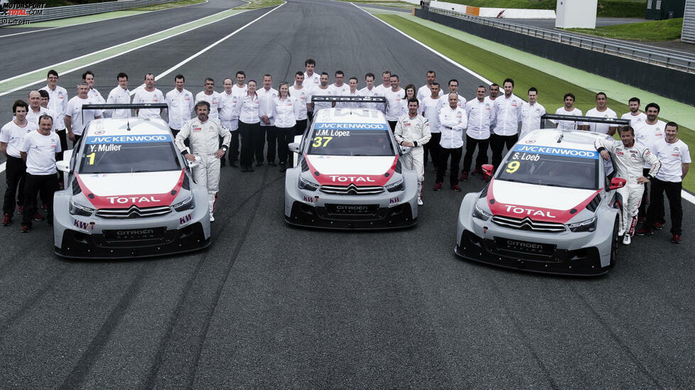 Im April 2014 ist alles bereit für das WTCC-Debüt. In Magny-Cours hat Citroen noch einmal getestet und dabei sämtliche Abläufe eines Rennwochenendes durchgespielt. So gut war noch keine Marke vorbereitet.