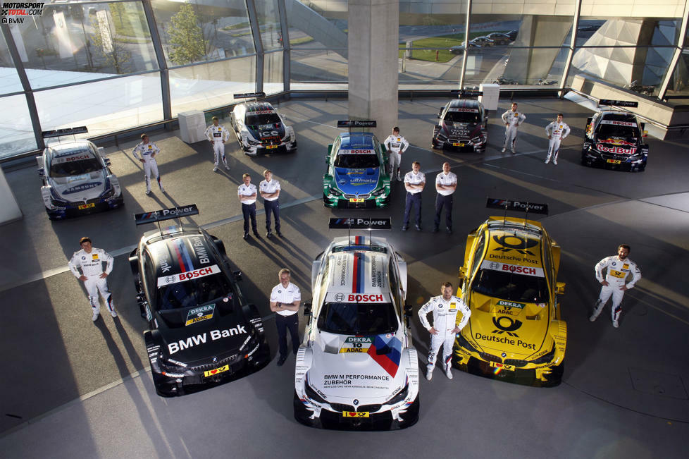 5. Dezember 2014: Wie 2014, nur ohne Joey Hand. BMW bestätigt den Fahrerkader für 2015 um Augusto Farfus, Antonio Felix da Costa, Timo Glock, Maxime Martin, Bruno Spengler, Martin Tomczyk und DTM-Champion Marco Wittmann. Wer das achte Auto fährt, lässt die Marke vorerst offen.