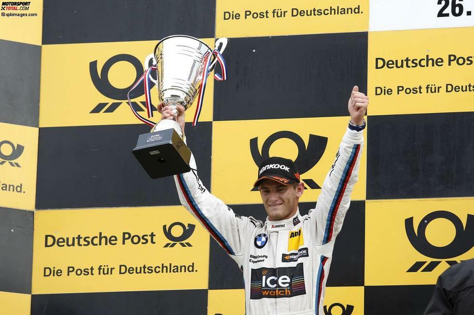 19. Oktober 2014: Marco Wittmann (BMW). Unmittelbar nach dem letzten DTM-Saisonrennen gibt BMW die Vertragsverlängerung mit dem neuen Champion bekannt. Wittmann geht 2015 in seine dritte DTM-Saison.