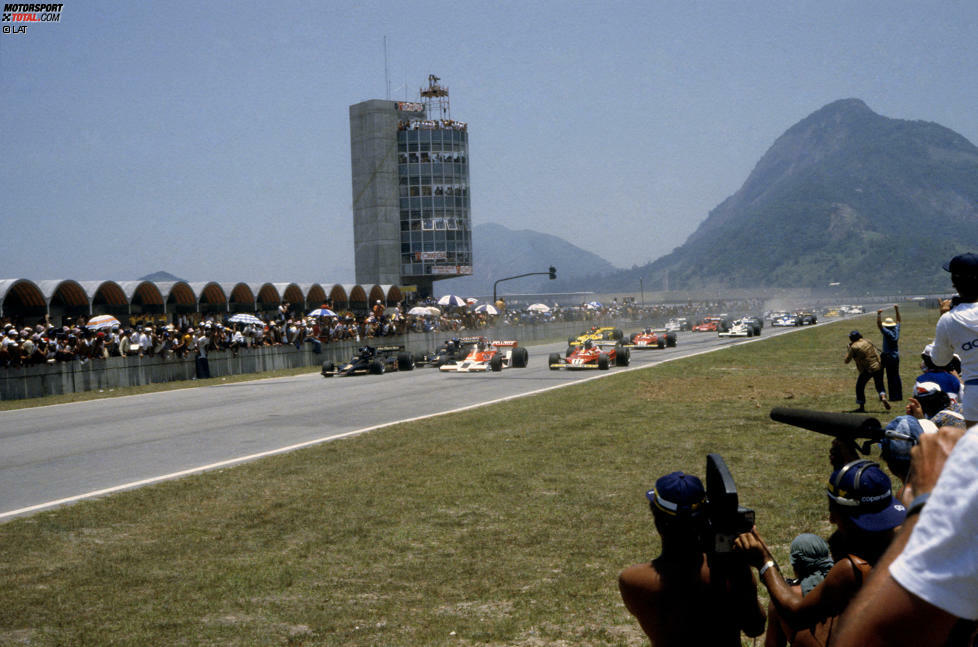 1978 wechselt das Rennen erstmals nach Rio de Janeiro. Auf dem Kurs, der später nach Weltmeister Nelson Piquet benannt wird, ist es erneut Reutemann, der die Konkurrenz in Schach hält. Lokalheld Emerson Fittipaldi fehlen am Ende fast 50 Sekunden auf den Sieger, doch es ist der erste Podestplatz für sein eigenes Fittipaldi-Team. Doch nach nur einem Grand Prix ist wieder Schluss für Rio: Es geht wieder nach Sao Paulo.