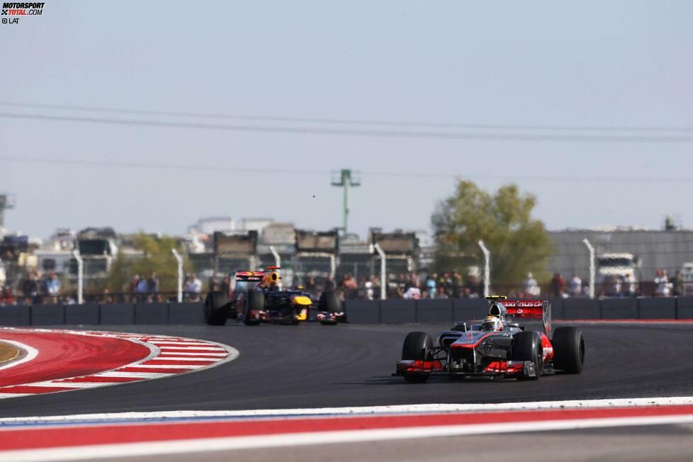 Die diesjährige Auflage des Grand Prix der USA ist die dritte auf dem Circuit of The Americas (CoTA). Sebastian Vettel stand bei den ersten beiden Ausgaben jeweils auf der Pole-Position. Im Jahr 2012 wurde er im Rennen Zweiter, im Jahr 2013 siegte er. Der Sieg im Jahr 2012 ging an Lewis Hamilton, der von Startplatz zwei losfuhr. Damit wurden die bisherigen Austin-Rennen immer aus der ersten Startreihe gewonnen.